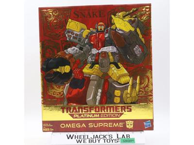 Year of the Snake Omega Supreme Transformers Platinum Ed. 2012 Hasbro NEW SEALED