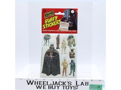 Star Wars The Empire Strikes Back Puffy Stickers 1977 Topps NEW SEALED