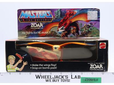 Zoar Fighting Falcon He-Man Masters of the Universe MOTU 1982 Mattel MISB New