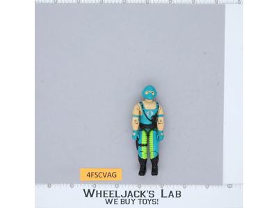 Copperhead V1 BLUE GLOVES Complete 1984 G.I. Joe Hasbro Vintage Action Figure