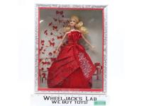 Holiday Barbie Doll Collector 2012 Mattel Blonde Red Gown
