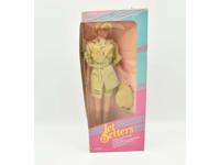 JET SETTERS Lanard Toys 1989 African American Kenya Doll 18" Fashion Doll NIB