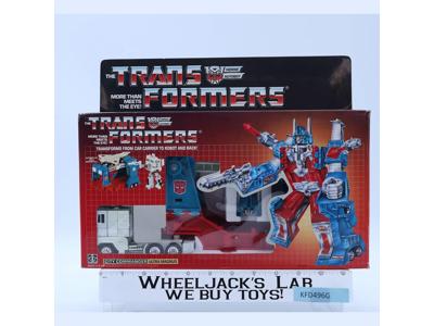 Ultra Magnus RT 100% Complete W/ BOX & INSERT Vintage G1 Transformers Figure