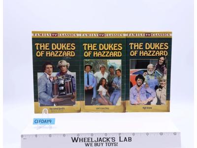 The Dukes of Hazzard VHS Tapes Luke's Love Story High Octane One-Armed Bandits