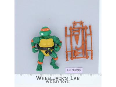 Michaelangelo SOFT HEAD 100%Complete Teenage Mutant Ninja Turtles 1988 Playmates