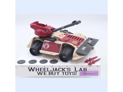 Cobra Rage 100% Complete GI Joe 1989 Hasbro Vintage Action Figure Vehicle