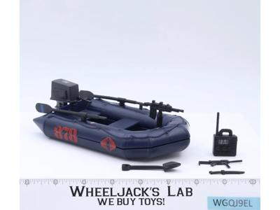 Cobra Night Landing Raft 100% Complete G.I. Joe 1985 Hasbro Vintage Vehicle