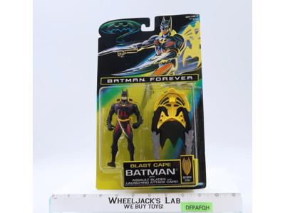 Blast Cape Batman NEW MOSC Batman Forever Kenner 1995 Action Figure