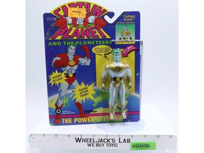 Captain Planet W/Power Commands Captain Planet 1991 Tiger Toys NEW MOSC SEALED
