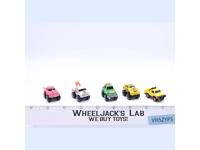 Lot of 5 Micro Machines Monster Trucks 1980's Vintage Galoob
