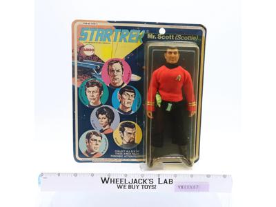 Mr. Scott (Scottie) Star Trek 1974 Mego Vintage 8" Action Figure NEW SEALED