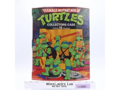 Collector's Carry Case W/Trays TMNT Teenage Mutant Ninja Turtles Tara Toy