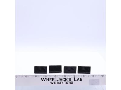 Mauler MBT Tank Mud Flap Set of 4 1985 GI Joe Hasbro Vintage Figure Vehicle