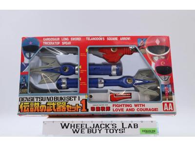 Densetsu No Buki Set 1 Triceratop Spear Power Rangers Dinosaur Fighting Team