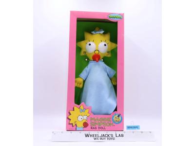 Maggie Simpson Rag Doll The Simpsons 1990 Dandee 12" Doll NEW SEALED