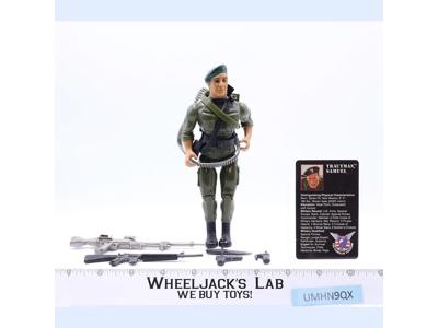 Colonel Trautman 100% Complete Rambo 1985 Coleco Vintage Action Figure w/ Card