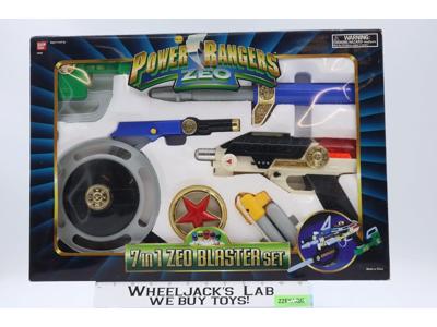 7-in-1 Zeo Blaster Set Power Rangers Zeo 1996 Bandai Action Figure