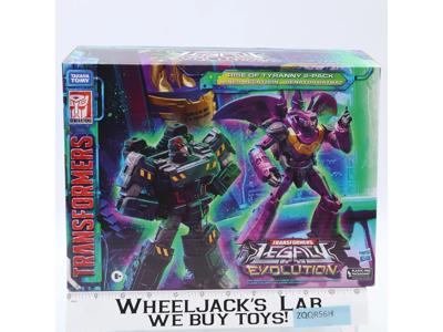 Megatron + Ratbat Rise of Tyranny 2-Pk Transformers Legacy Evolution Hasbro NEW