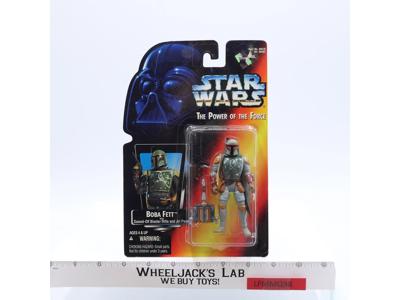 Boba Fett Star Wars Power of the Force 1995 Kenner Action Figure NEW MOSC SEALED