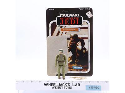 Rebel Commando 100% Complete 65 Back-A Star Wars ROTJ 1983 Kenner NO REPRO