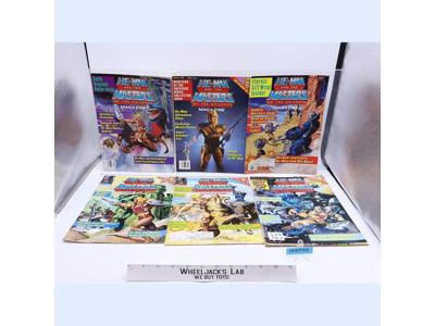 Magazine LOT (7) He-Man Masters of the Universe 1987 1988