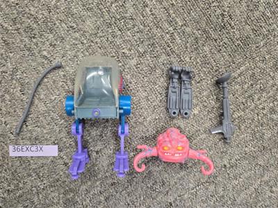 Krang 100% Complete Teenage Mutant Ninja Turtles TMNT Playmates 1989 Vintage