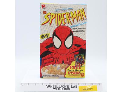 1995 Ralston Marvel Comics Spider-Man EMPTY 12.5 oz Cereal Box SAL BUSCEMA Art