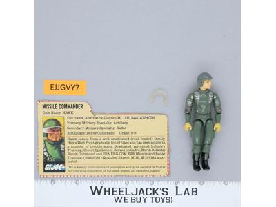 Hawk V1.5 100% Complete MAIL AWAY G.I. Joe 1983 Hasbro Vintage Action Figure