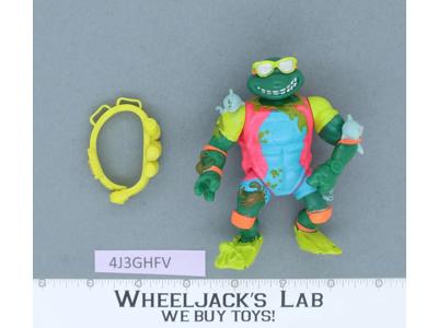 Sewer Surfer Mike Teenage Mutant Ninja Turtle TMNT 1990 Playmates Vintage Figure