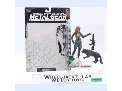 Sniper Wolf Metal Gear Solid W/Card & Bubble COMPLETE McFarlane Toys 1998 NM