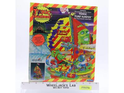 Toxic Turf Surfer Toxic Crusaders 1991 Playmates Figure Vehicle NEW SEALED