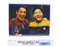 Robert Beltran & Garrett Wang Star Trek AUTOGRPAHED 8 x 10 Picture