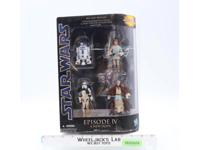 Episode IV A New Hope Figure Set W/ Mini Poster Star Wars 2011 Hasbro NEW MIB