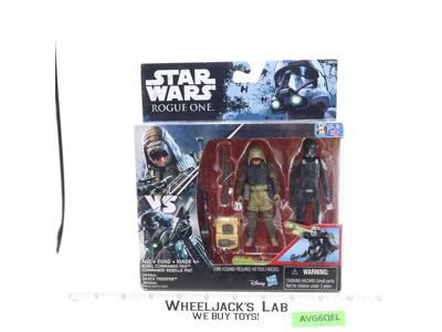 Rebel Commando Pao & Imperial Death Trooper Star Wars Rogue One Hasbro SEALED