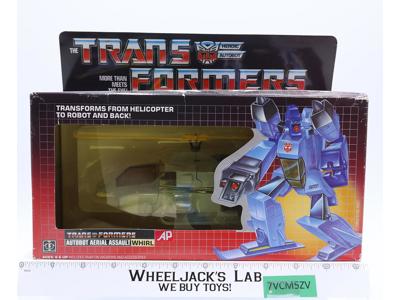 Whirl G1 Transformers 1985 Hasbro Action Figure MISB NEW TAPE SEALED