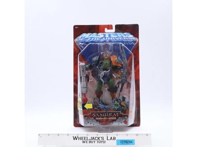 Samurai Man-At-Arms 200X Masters Of The Universe MOTU 2002 Mattel NEW SEALED