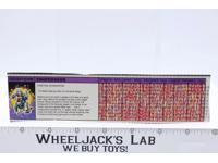Snapdragon Action Figure Tech Spec 1987 Vintage Hasbro G1 Transformers