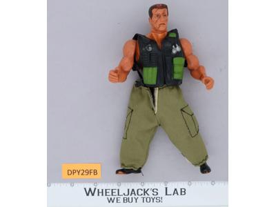 Arnold Schwarzenegger Commando Diamond Toymakers 1985 Vintage Action Figure