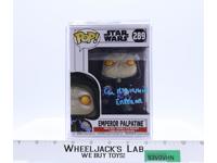 #289 Emperor Palpatine AUTOGRAPHED Ian McDiarmid Star Wars Funko Pop! NEW