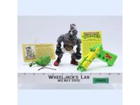 Power Punchin' Rocksteady Complete Smash 'Em Bash 'Em TMNT Turtles 1992 Playmate