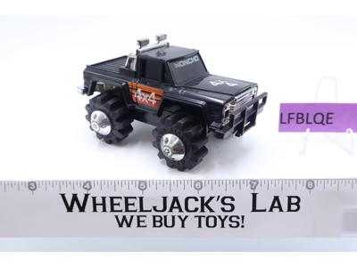 Honcho Truck 4x4 Black Rough Riders 1981 LJN Toys Vintage Lights & Motor WORKS