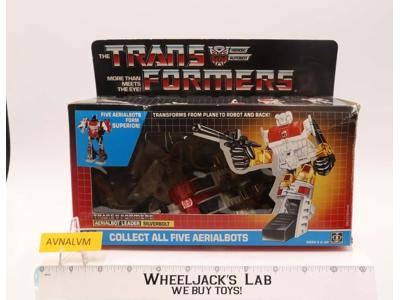 Silverbolt W/ BOX 100% Complete 1986 Vintage G1 Transformers Hasbro Figure