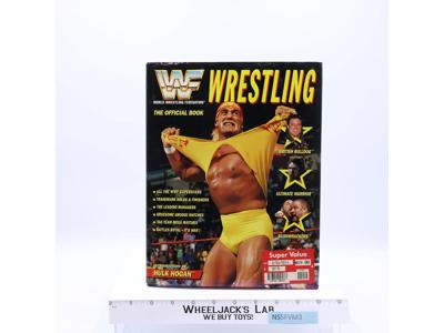 WWF Wrestling The Official Book by Edward R. Ricciuti Hardcover Book