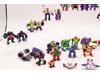 Lot of 37 Mini Robot Z-Bot Galoob 2" - 3" Tall Figures Vehicles