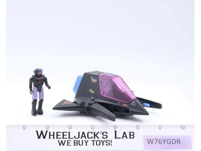 Shadow Parasite W/ LT. Magg Complete Starcom 1986 Coleco Action Figure Vehicle