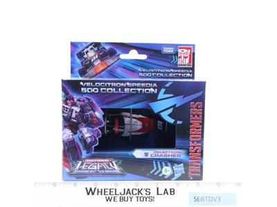 Decepticon Crasher Transformers Legacy Velocitron Speedia 500 Collection MISB