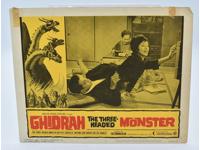 Ghidorah the 3 Headed Monster 1965 Sci-fi/Horror Movie Lobby Card Poster 11x14