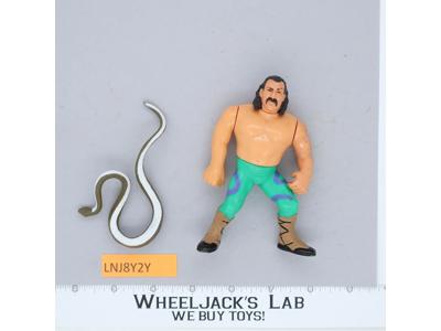 Jake The Snake 100% Complete WWF WWE Wrestling 1990 Hasbro Vintage Action Figure