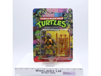 Donatello Teenage Mutant Ninja Turtles 10 Back 1988 Playmates NEW Unpunched MOSC
