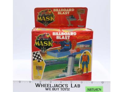 Billboard Blast W/ Hayes 100% Complete MASK M.A.S.K. Kenner 1986 Action Figure